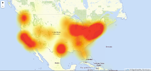 DDos 10-21-16 outage map of us